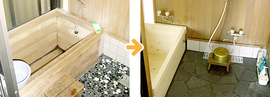 お風呂場のリフォーム